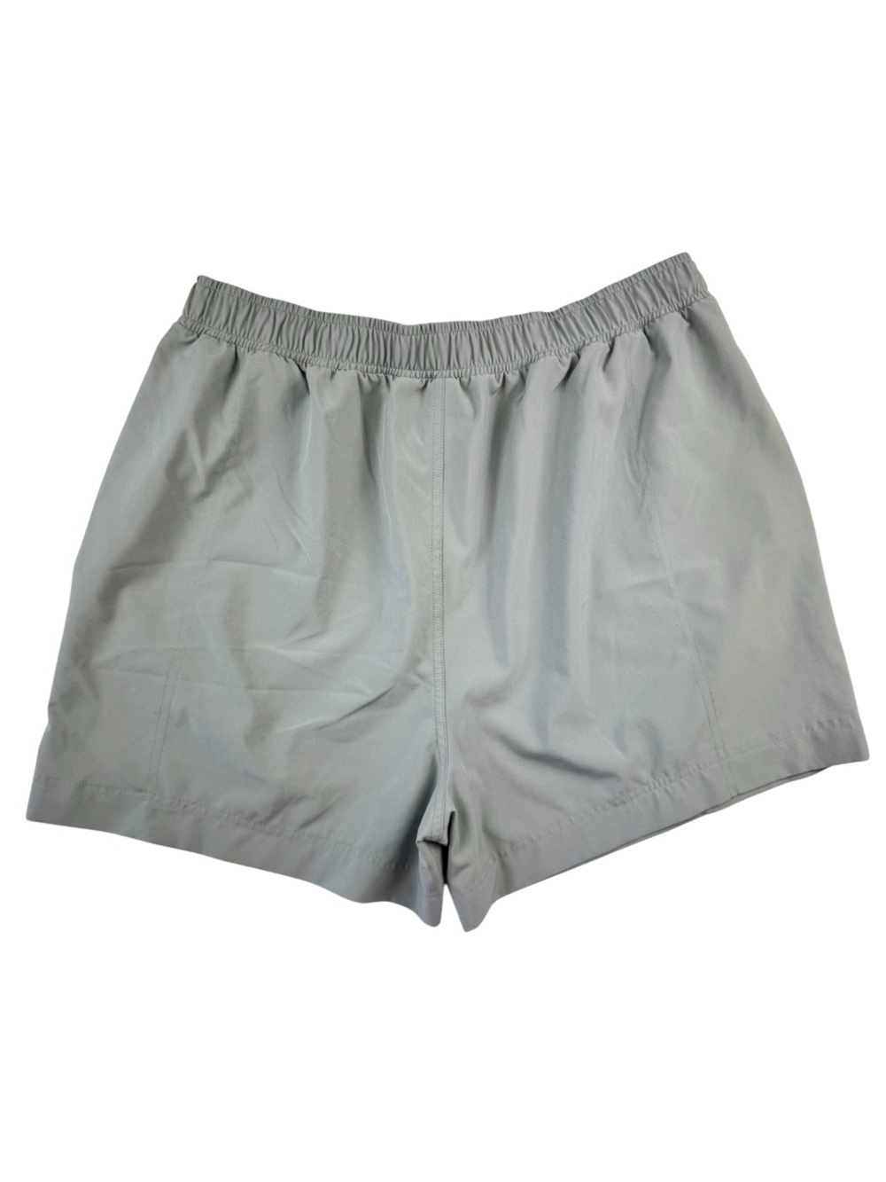 Z by Zella Green Gray Clay Go Ahead Athletic Shorts Elastic Waist Lightweight M - Picture 4 of 7